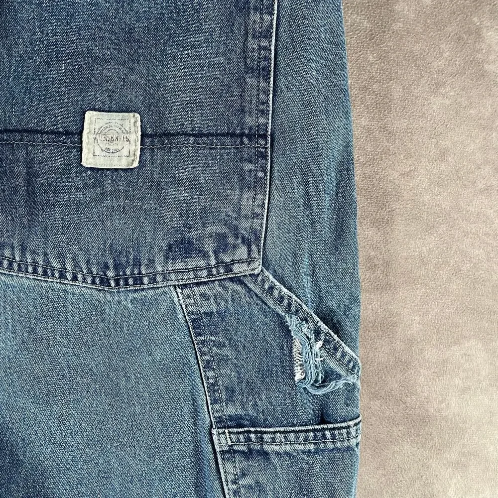 Vintage Y2K Arizona Dark Wash Carpenter Shorts Waist 36”